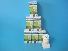LOT OF 6 NEW PHILIPS TWIST COMPACT FLUORESCENT LIGHT BULB LAMP 15W EL/MDT E26