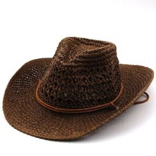 Cowboy Hat Men's Hat Summer Beach Hat Western Cowboy Outdoor/Beach