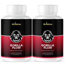 Gorilla Flow- Prostate Support- 2 Bottles- 120 Capsules