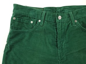 levis green corduroy pants