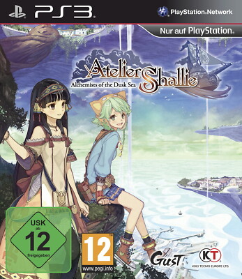  Atelier Shallie: Alchemists of the Dusk Sea PS3, NEU & SEALED RAR 