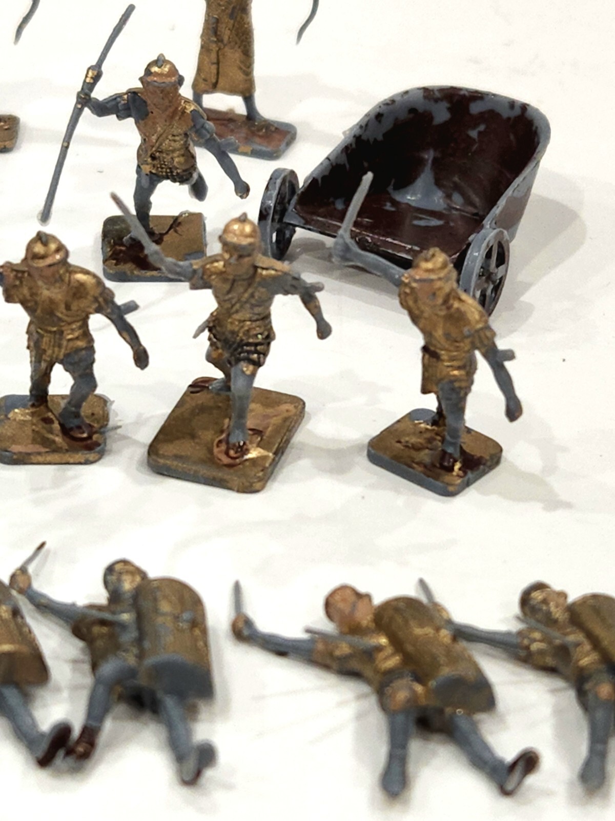 Lot of 40 Vintage Miniature Plastic Roman Soldiers by Airfix eBay
