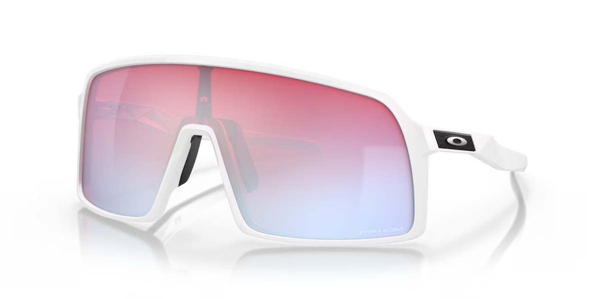 Oakley SUTRO Sunglasses OO9406-2237 Polished White Frame / PRIZM