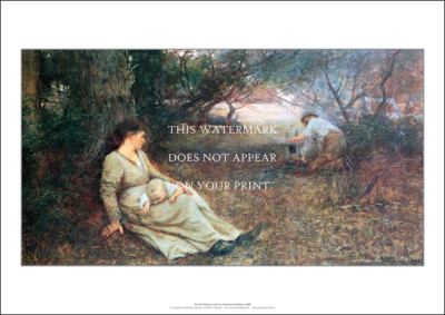 On The Wallaby Track Art Print   Frederick McCubbin 1896   3 sizes Poster