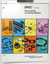 Associated Spring-Raymond Stock Spring/Washer SPEC Catalog	5000