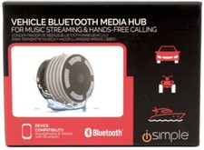 ISimple Vehicle Hands Free Waterproof Bluetooth Speaker, FM RADIO New Buy Now 