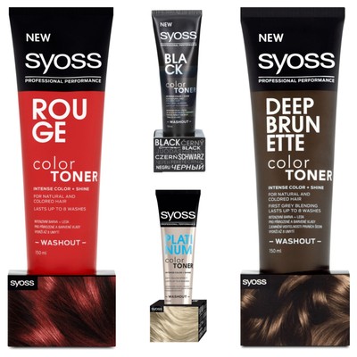 genuine syoss professional color toner hair color washout