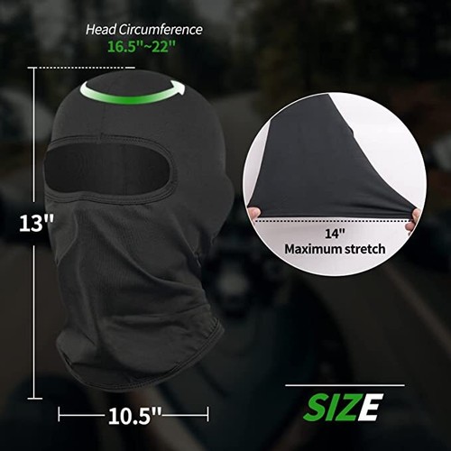 3D Balaclava Full Face Mask Men Women Cycling Ski Warm Neck Skull Animal Print - Picture 52 of 90