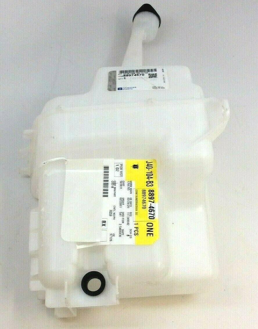 20032008 Pontiac Vibe Windshield Washer Fluid Reservoir Tank new OEM 88974670 eBay