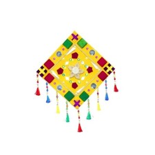 Handmade Traditional Style Wall Hanging for Home Office Decoration Multicolor