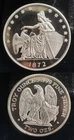 US 1872 Amazonian Quarter Dollar 2 Oz 999 Silver Round Coin Proof si911
