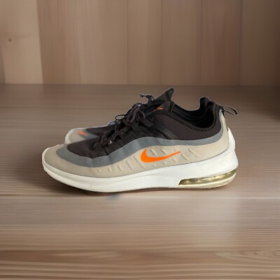 Size 13 Nike Air Max Axis Thunder Grey Orange