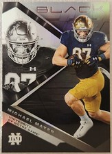 2023 Panini Chronicles Draft Picks Black #15 Michael Mayer Notre Dame Irish RC