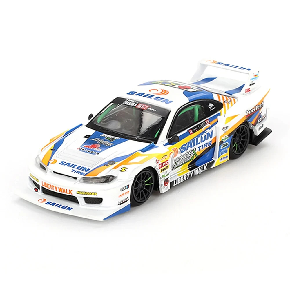 MINI GTのLB-Super Silhouette S15 Mini GT 1:64 Nissan LB-Super Silhouette S15 SILVIA #555 2023