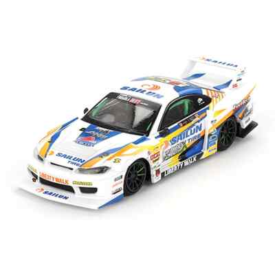 Mini GT 1:64 Nissan LB-Super Silhouette S15 SILVIA #555 2023 Formula Drift Japan