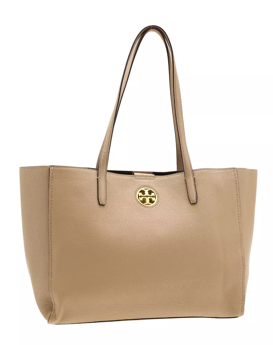 Tory burch shop bag beige