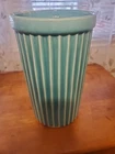 McCoy Pottery Ribbed Vase 12"