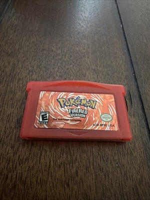 Pokémon FireRed Version (Nintendo Game Boy Advance GBA, 2004) Authentic Tested