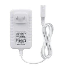 Charger Replacement for Waterpik WP360W/WP462/WP450, Power Cord, 5Ft, White