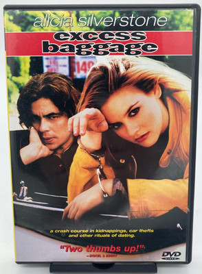 Excess Baggage - DVD - Good Condition - Alicia Silverstone Benicio del Toro