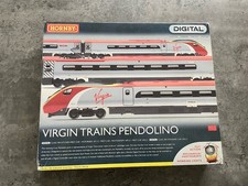 Hornby R2467X OO Gauge Virgin Pendolino "Virgin Star" DCC Fitted 4 Car DMU