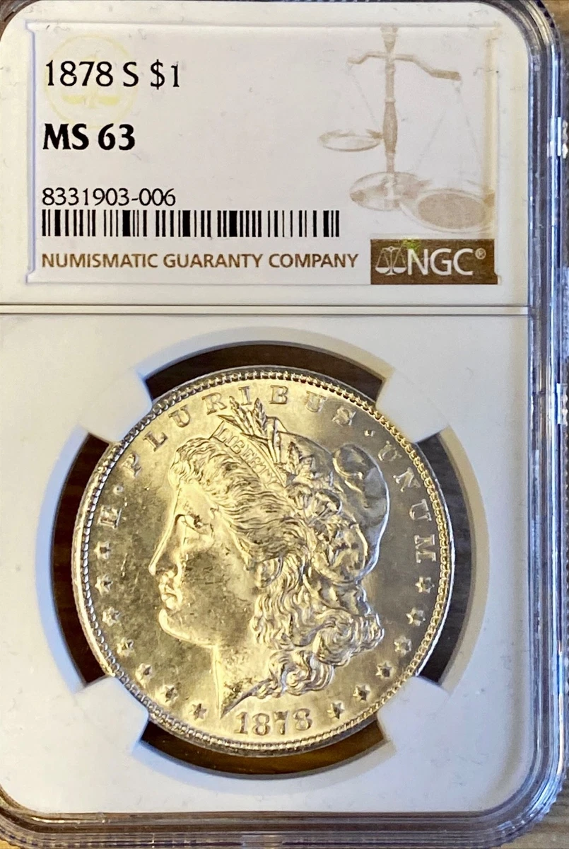 MS 63 Morgan Dollars 1878-1921 for sale | eBay
