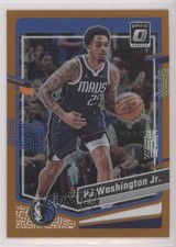 2023-24 Panini Donruss Optic Orange Prizm 182/199 PJ Washington Jr #92 05ov