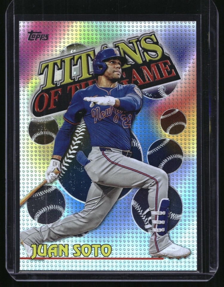 2026 Topps Juan Soto #TOG-11 Titans of the Game New York Mets