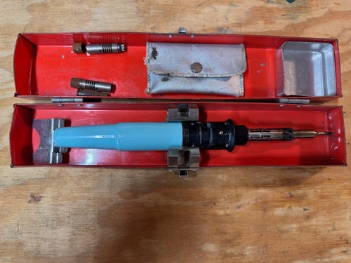 Weller Pyropen Butane Soldering Iron with Original Metal Storage Case