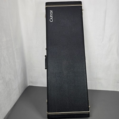 #ad Carvin Kiesel Black Electric Guitar Hard Case With Metal Latches amp; Handle READ $99.96