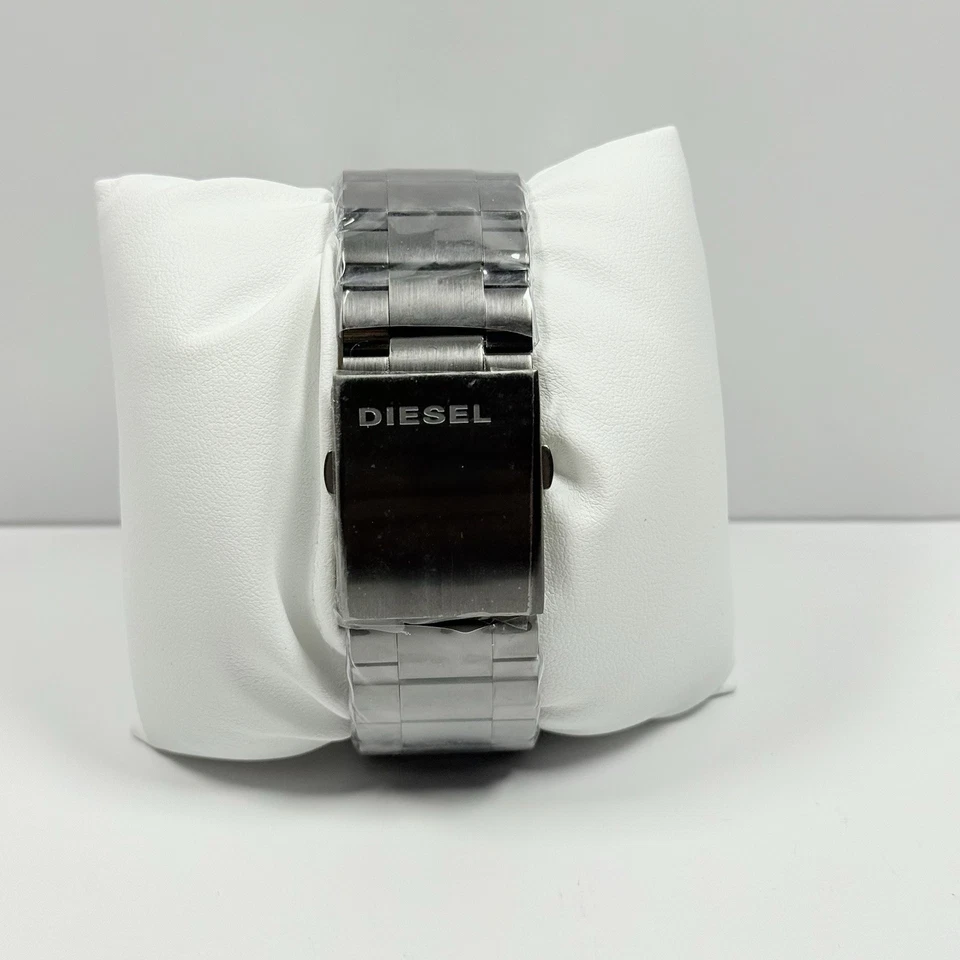 Diesel DZ4329 Mega Chief 蓝色表盘镀青铜色不锈钢男士腕表 — 第 3/4 张图片