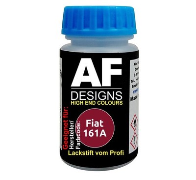 Lackstift für Fiat 161A Rosso Antonelli schnelltrocknend Tupflack Autolack