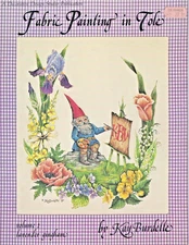 Vtg Book Fabric Painting in Tole by Kay Burdette Instructions 1983 Art & Crafts