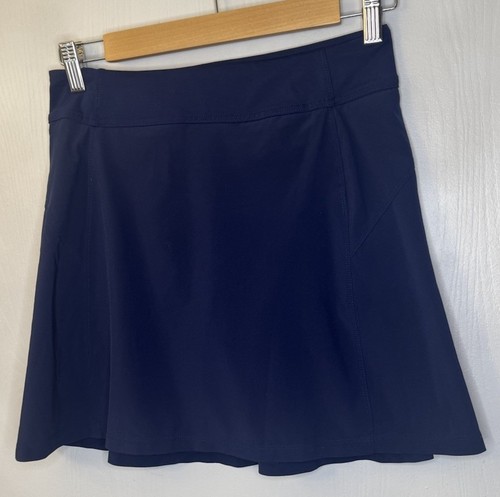 Athleta Girl School Day Skort 537430 Navy Blue Size XL (14) - Picture 3 of 10