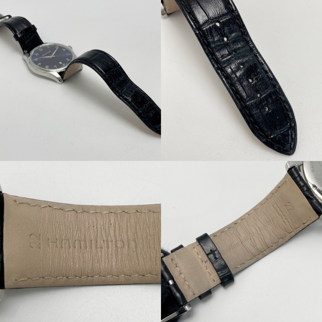Hamilton Jazzmaster Navy Automatic Men's Watch Used Box Manual From Japan From J image 6