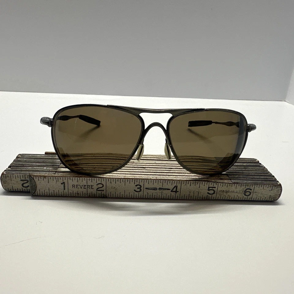 Oakley Crosshair Titanium Sunglasses OO6014-02 Sold For Frames - Image 2 of 4