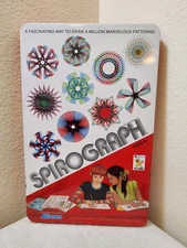 Hasbro Kenner Spirograph Retro Deluxe Tin Complete Set All Pieces Included Used
