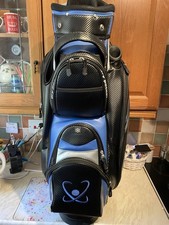 Golf Cart Bag 14 Way Divider Outside Putter Holder