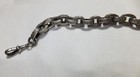 VINTAGE ANTIQUE BRITISH SILVER POCKETWATCH FOB WITH STAMPED CREST CHARM — photo 3