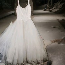 Mori Lee White Bridal Gown of Mori Lee's Classic Ballgown and Aline Gown Size 12