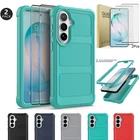 For Samsung Galaxy S26 Plus Case Thin Bumper Hybrid Cover / 2x Screen Protector