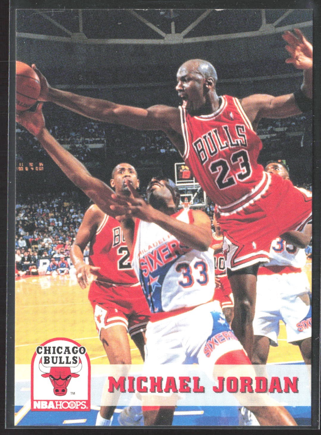 1993-94 Hoops #28 Michael Jordan Chicago Bulls