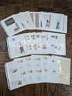 (Lot of 130 stamps + 61 covers) China PRC Official First Day Covers Postmark Lot