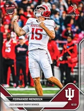 2025-26 Bowman U NOW #25HAW-FM Fernando Mendoza Heisman Trophy Winner PRESALE