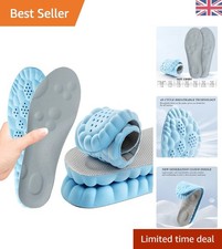 Memory Foam Insoles with Arch Support for Women Men,Comfort Massage Insoles R...