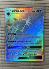 Lunala-GX 153/149 Sun & Moon Rare Rainbow Full Art Pokemon TCG [NM] on eBay
