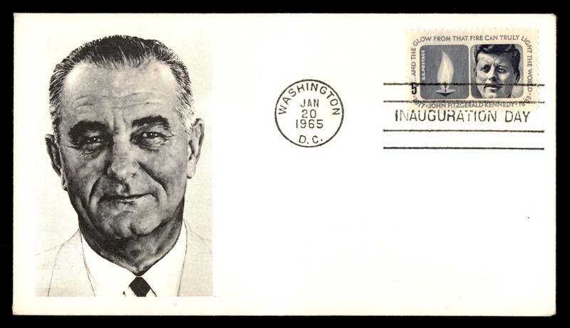 Mayfairstamps US 1965 Washington DC inauguration day Cover cca_45099