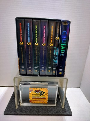 Babylon 5 Complete Series DVD Box Set 1 2 3 4 5 & Crusade / AS-IS UNTESTED READ