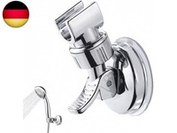 Duschkopfhalterung Saugnapf, Duschkopfhalterung Abnehmbarer Duschhalterung 360°