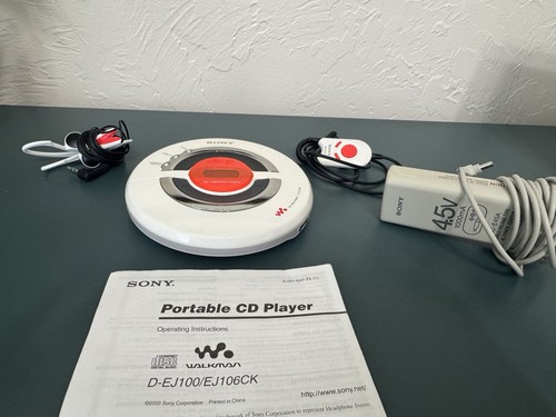 Sony D-EJ100 Psyc | Weiß | Walkman CD Player | Audio Erweiterung. | GETESTET